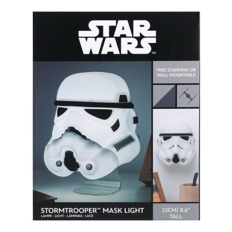 Lámpara paladone star wars máscara stormptrooper 19 cm