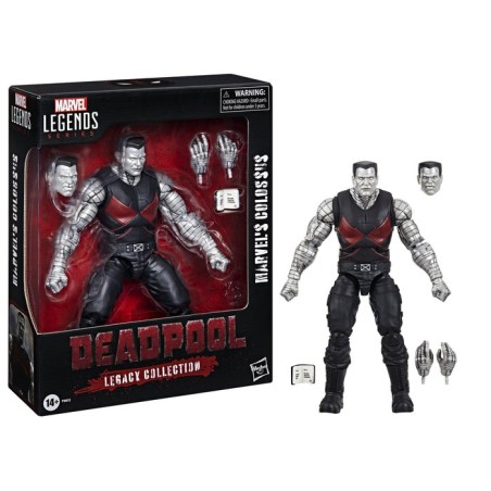 Figura hasbro marvel legends series deadpool legacy collection marvels colossus
