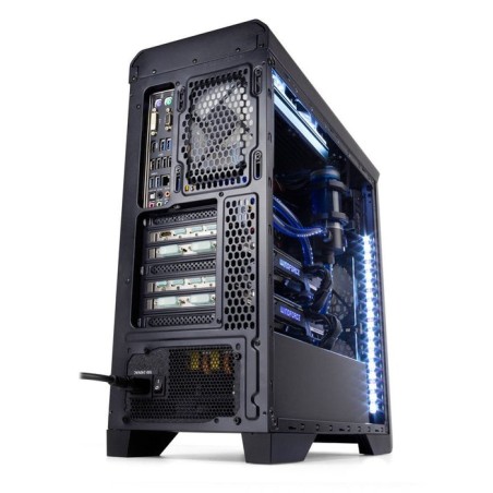 Caja pc nox atx hummer zx negra ventana