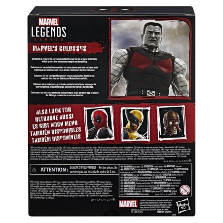 Figura hasbro marvel legends series deadpool legacy collection marvels colossus