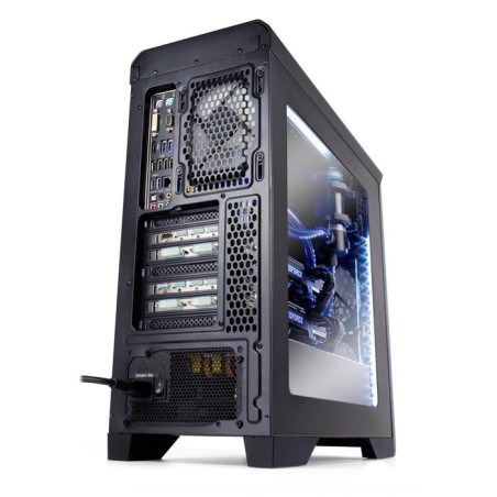 Caja pc nox atx hummer zx negra ventana