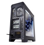 Caja pc nox atx hummer zx negra ventana