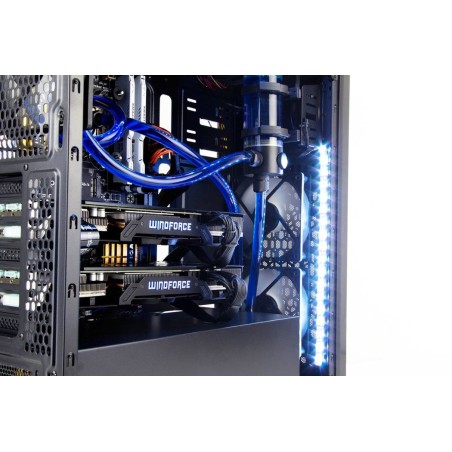 Caja pc nox atx hummer zx negra ventana