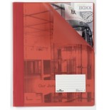 Carpeta durable  de fastener translúcida