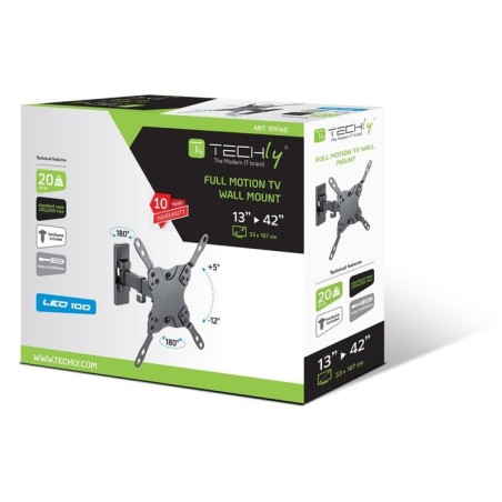 Techly ica-plb-400sty  (42") negro