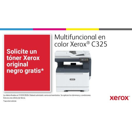 Xerox c325v_dni impresora multifunción laser a4 4800 x 4800 dpi 35 ppm wifi