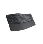 Teclado francés logitech ergo k860 split keyboard for business inalámbrico bluetooth le azerty grafito