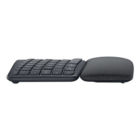 Teclado francés logitech ergo k860 split keyboard for business inalámbrico bluetooth le azerty grafito