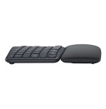 Teclado francés logitech ergo k860 split keyboard for business inalámbrico bluetooth le azerty grafito