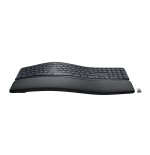 Teclado francés logitech ergo k860 split keyboard for business inalámbrico bluetooth le azerty grafito