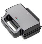 Sandwichera adler ad 3073  plata - negro