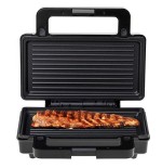 Sandwichera adler ad 3073  plata - negro
