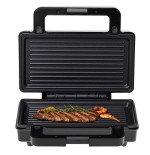 Sandwichera adler ad 3073  plata - negro