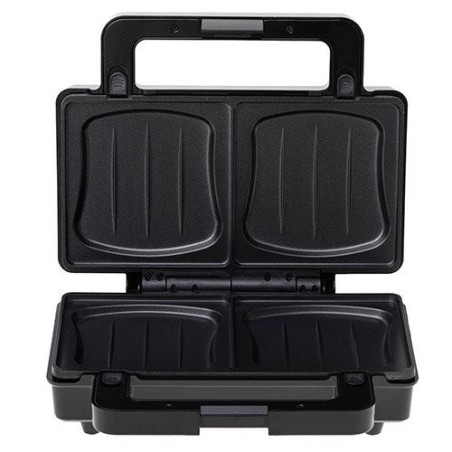 Sandwichera adler ad 3073  plata - negro