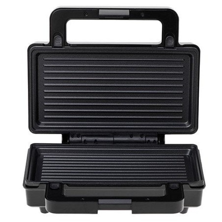 Sandwichera adler ad 3073  plata - negro