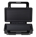 Sandwichera adler ad 3073  plata - negro