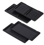 Sandwichera adler ad 3073  plata - negro