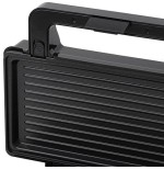 Sandwichera adler ad 3073  plata - negro