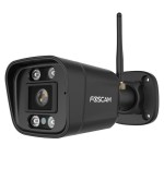 Cámara bala  foscam v8p 8mp wi-fi negra