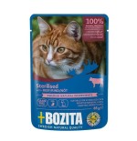 Bozita trozos de gelatina de ternera esterilizada - comida húmeda para gatos - 85g