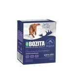 Bozita comida húmeda para perros trozos en gelatina pavo 370 g