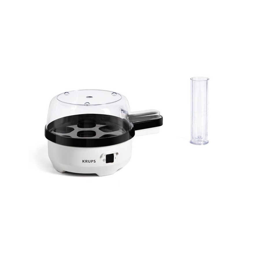 Cuecehuevos krups eg233115  7 huevos negro, blanco