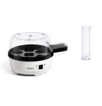 Cuecehuevos krups eg233115  7 huevos negro, blanco