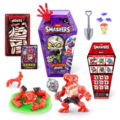 Figura  zuru smashers - casa del terror artículos surtidos 74125