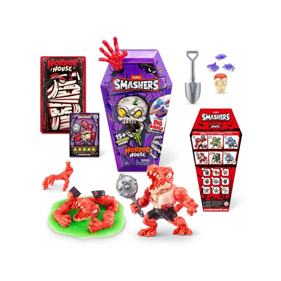 Figura  zuru smashers - casa del terror artículos surtidos 74125