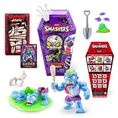 Figura  zuru smashers - casa del terror artículos surtidos 74125