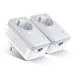 Adaptador powerline tplink tl pa4010p kit 600mbps alcance 300m pack de 2