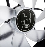 Nox ventilador caja hummer hfan led verde 12x12