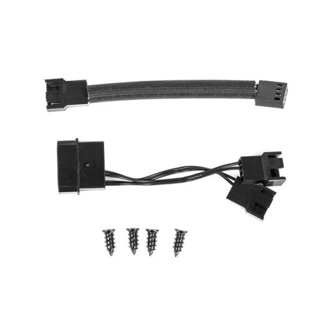 Nox ventilador caja hummer hfan led verde 12x12