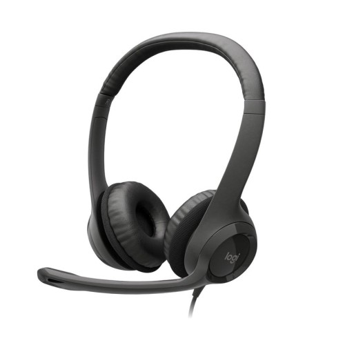 Logitech auricular con micro h390 usb negro 981-000406