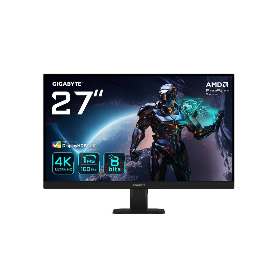 Monitor gaming gigabyte gs27u 27" 3840x2160 uhd ss ips