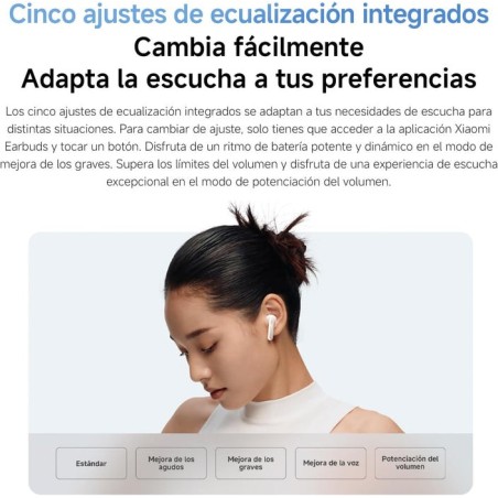 Xiaomi redmi buds 6 active auriculares bluetooth blanco