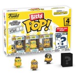 Blister 4 figuras bitty pop minions series 1