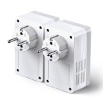 Adaptador powerline tplink tl pa4010p kit 600mbps alcance 300m pack de 2