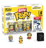 Blister 4 figuras bitty pop minions series 3