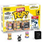 Blister 4 figuras bitty pop minions series 4