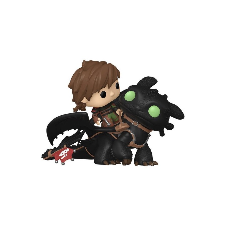 Figura pop rides deluxe como entrenar a tu dragon 2 hiccup with toothless