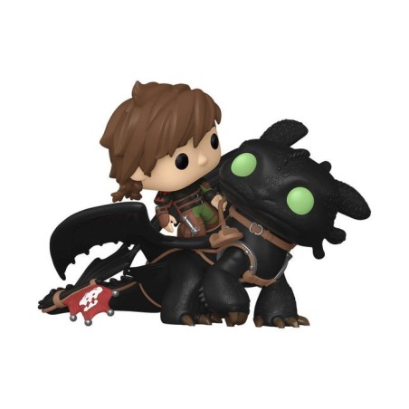 Figura pop rides deluxe como entrenar a tu dragon 2 hiccup with toothless