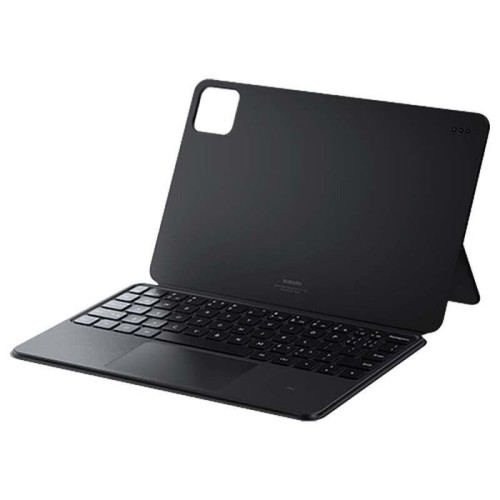 Teclado xiaomi pad 6 touchpad keyboard con funda inteligente negro