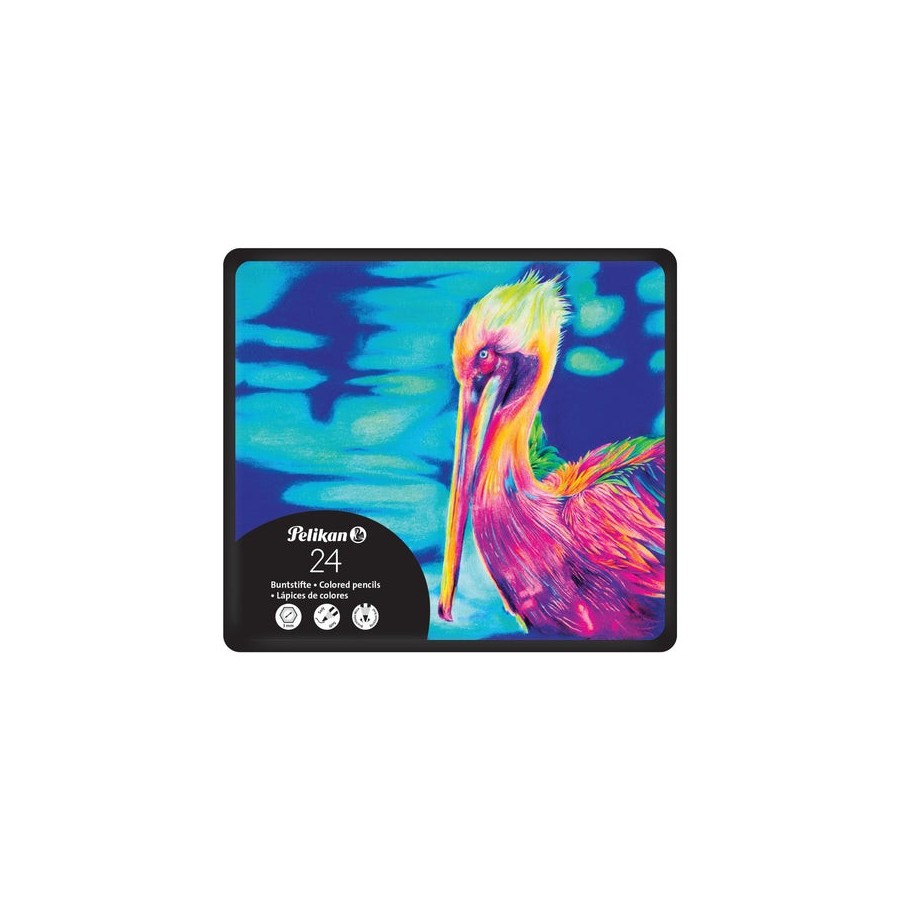 Pelikan 701402 lápiz de color multicolor 24 pieza(s)
