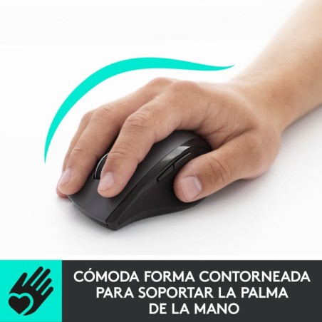 Logitech raton m705 inalambrico gris 910-001949