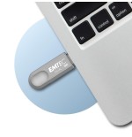 Emtec d280 dual unidad flash usb 32 gb usb type-a / usb type-c 3.2 gen 1 (3.1 gen 1) plata