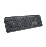 Teclado suizo logitech mx keys retroiluminación bluetooth 2.4 ghz qwerty grafito