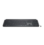 Teclado suizo logitech mx keys retroiluminación bluetooth 2.4 ghz qwerty grafito
