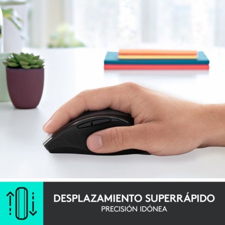 Logitech raton m705 inalambrico gris 910-001949