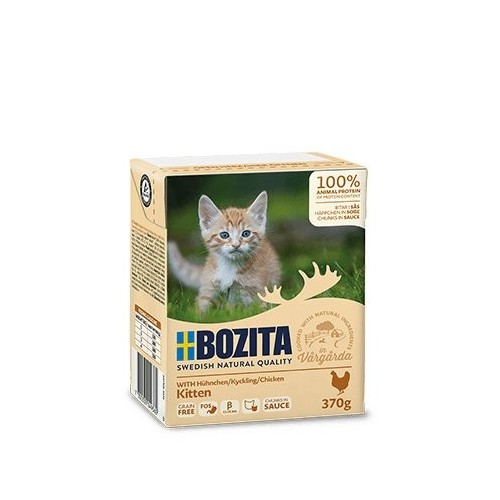 Comida para gatos bozita chunks in sauce with chicken 370g